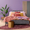 Dutch Decor LEWIS - Sierkussen 45x45 cm Muted Clay - roze - Inclusief binnenkussen