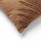 Dutch Decor LEX - Kussenhoes van katoen 45x45 cm Tobacco Brown - bruin - met rits - zonder binnenkussen