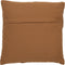 Dutch Decor LEX - Sierkussen van katoen 45x45 cm Tobacco Brown - bruin - Inclusief binnenkussen