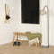 Dutch Decor - LIBBE - Plaid 130x170 cm - Deken met wol en flosjes - superzacht - Military Olive - groen