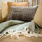 Dutch Decor - LIBBE - Plaid 130x170 cm - Deken met wol en flosjes - superzacht - Micro Chip - lichtgrijs