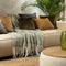 Dutch Decor - LIBBE - Plaid 130x170 cm - Deken met wol en flosjes - superzacht - Micro Chip - lichtgrijs