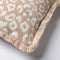 Dutch Decor LILO - Sierkussen 45x45 cm - 100% katoen - panterprint - Pumice Stone - beige - Inclusief binnenkussen
