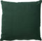 Dutch Decor LINN - Kussenhoes 45x45 cm - 100% linnen - effen kleur - Mountain View - donkergroen - met rits - zonder binnenkussen
