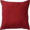 Dutch Decor LINN - Kussenhoes 45x45 cm - 100% linnen - effen kleur - Merlot - rood - met rits
