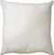 Dutch Decor LINN - Kussenhoes 45x45 cm - 100% linnen - effen kleur - Snow White - wit - met rits - zonder binnenkussen