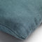Dutch Decor LINN - Kussenhoes 45x45 cm - 100% linnen - effen kleur - Sagebrush Green - groen - met rits - zonder binnenkussen