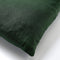 Dutch Decor LINN - Kussenhoes 45x45 cm - 100% linnen - effen kleur - Mountain View - donkergroen - met rits - zonder binnenkussen