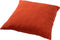 Dutch Decor LINN - Kussenhoes 45x45 cm - 100% linnen - effen kleur - Potters Clay - oranje - met rits - zonder binnenkussen
