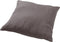 Dutch Decor LINN - Kussenhoes 45x45 cm - 100% linnen - effen kleur - Charcoal Gray - antraciet - met rits - zonder binnenkussen