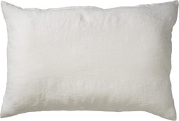 Dutch Decor LINN - Sierkussen 40x60 cm - 100% linnen - Snow White - wit - Inclusief binnenkussen
