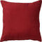 Dutch Decor LINN - Sierkussen 45x45 cm - 100% linnen - effen kleur - Merlot - rood - Inclusief binnenkussen