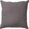 Dutch Decor LINN - Sierkussen 45x45 cm - 100% linnen - effen kleur - Charcoal Gray - antraciet - Inclusief binnenkussen