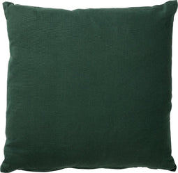 Dutch Decor LINN - Sierkussen 45x45 cm - 100% linnen - effen kleur - Mountain View - donkergroen - Inclusief binnenkussen
