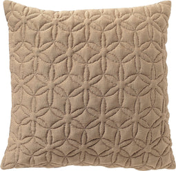 Dutch Decor LIZZY - Kussenhoes 45x45 cm - Irish Cream - beige - met rits - zonder binnenkussen