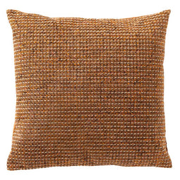 Dutch Decor - LOLA - Kussenhoes 45x45 cm - geweven look - Brown Patina - bruin