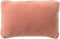 Dutch Decor MANOE - Kussenhoes 30x50 cm - effen kleur - met rand van jute - Muted Clay - roze - met rits - zonder binnenkussen