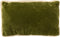 Dutch Decor MANOE - Kussenhoes 30x50 cm - effen kleur - met rand van jute - Cardamom Seed - donkergroen - met rits - zonder binnenkussen