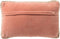 Dutch Decor MANOE - Kussenhoes 30x50 cm - effen kleur - met rand van jute - Muted Clay - roze - met rits - zonder binnenkussen