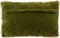 Dutch Decor MANOE - Kussenhoes 30x50 cm - effen kleur - met rand van jute - Cardamom Seed - donkergroen - met rits - zonder binnenkussen