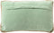 Dutch Decor MANOE - Kussenhoes 30x50 cm - effen kleur - met rand van jute - Cameo Green - lichtgroen - met rits - zonder binnenkussen