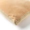 Dutch Decor MANOE - Kussenhoes 30x50 cm - effen kleur - met rand van jute - Semolina - beige - met rits - zonder binnenkussen