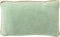 Dutch Decor MANOE - Sierkussen 30x50 cm - effen kleur - met rand van jute - Cameo Green - lichtgroen - Inclusief binnenkussen