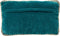 Dutch Decor MANOE - Sierkussen 30x50 cm - effen kleur - met rand van jute - Deep Lake - petrol - Inclusief binnenkussen