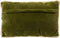 Dutch Decor MANOE - Sierkussen 30x50 cm - effen kleur - met rand van jute - Cardamom Seed - donkergroen - Inclusief binnenkussen