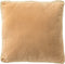 Dutch Decor MANOE - Sierkussen 45x45 cm - effen kleur - met rand van jute - Semolina - beige - Inclusief binnenkussen