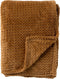 Dutch Decor - MARA - Plaid 150x200 cm - superzachte deken met zigzagpatroon - Tobacco Brown - bruin