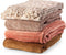 Dutch Decor - MARA - Plaid 150x200 cm - superzachte deken met zigzagpatroon - Muted Clay - roze