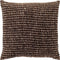 Dutch Decor MARCO - Kussenhoes 45x45 cm - Raven - zwart - met rits - zonder binnenkussen