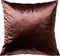 Dutch Decor MARIN - Kussenhoes 45x45 cm - velvet - Cappuccino - multicolour - met rits - zonder binnenkussen