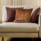 Dutch Decor MARIN - Sierkussen 45x45 cm - velvet - Cappuccino - multicolour - Inclusief binnenkussen