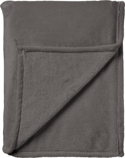 Dutch Decor - MARLEY - Plaid 150x200 cm - zachte fleece deken - extra dik - Driftwood - taupe