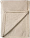 Dutch Decor - MARLEY - Plaid 150x200 cm - zachte fleece deken - extra dik - Pumice Stone - beige
