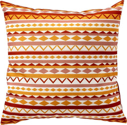Dutch Decor - MAURO - Buitenkussen 45x45 cm - waterafstotend en uv-bestendig - Potters Clay - oranje