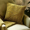 Dutch Decor - MAYBEL - Plaid 140x180 cm - met ingeweven patroon - effen kleur met franjes - Olive Branch - groen