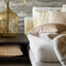 Dutch Decor MELINA - Sierkussen 45x45 cm - luxe visgraatmotief - effen kleur - Irish Cream - beige - Inclusief binnenkussen