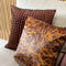 Dutch Decor MELINA - Sierkussen 45x45 cm – luxe visgraatmotief – effen kleur - Cappuccino - bruin - Inclusief binnenkussen