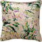 Dutch Decor MEX - Sierkussen 45x45 cm - velvet - botanisch - pumice stone - beige - paars - groen - streepjes - Inclusief binnenkussen