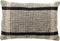 Dutch Decor MIKE - Kussenhoes 40x60 cm - Raven - zwart - met rits - zonder binnenkussen