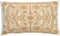 Dutch Decor MIMI - Kussenhoes van katoen Tobacco Brown 30x50 cm - bruin en wit - met rits - zonder binnenkussen