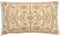 Dutch Decor MIMI - Sierkussen van katoen Tobacco Brown 30x50 cm - bruin en wit - Inclusief binnenkussen
