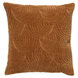 Dutch Decor - MOON - Kussenhoes van katoen 45x45 cm Tobacco Brown - bruin