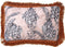 Dutch Decor MOTI - Sierkussen met bloemenpatroon 30x50 cm Pumice Stone - beige - Inclusief binnenkussen