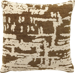 Dutch Decor NADAL - Kussenhoes 45x45 cm - Fir Green - groen en wit - multicolour - met rits - zonder binnenkussen