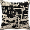 Dutch Decor NADAL - Kussenhoes 45x45 cm - Raven - zwart en wit - multicolour - met rits - zonder binnenkussen