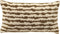 Dutch Decor NANDO - Kussenhoes 30x50 cm - Fir Green - groen wit gestreept - multicolour - met rits - zonder binnenkussen
